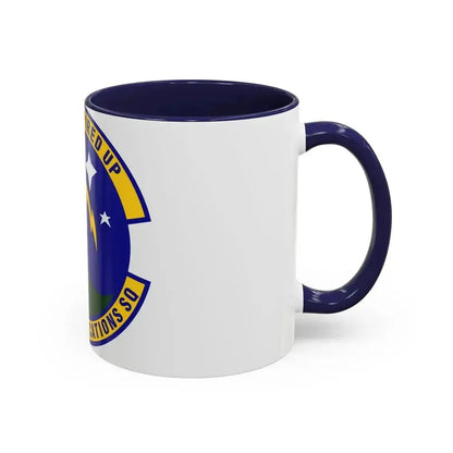 802d Communications Squadron (U.S. Air Force) Accent Coffee Mug - Go Mug Yourself