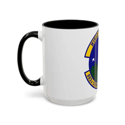 802d Communications Squadron (U.S. Air Force) Accent Coffee Mug - Go Mug Yourself