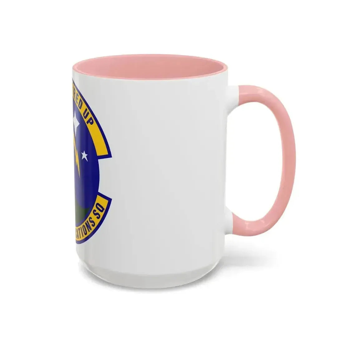 802d Communications Squadron (U.S. Air Force) Accent Coffee Mug - Go Mug Yourself