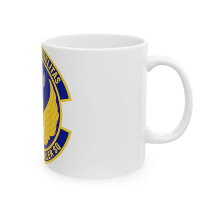 802d Comptroller Squadron (U.S. Air Force) White Coffee Mug-Go Mug Yourself