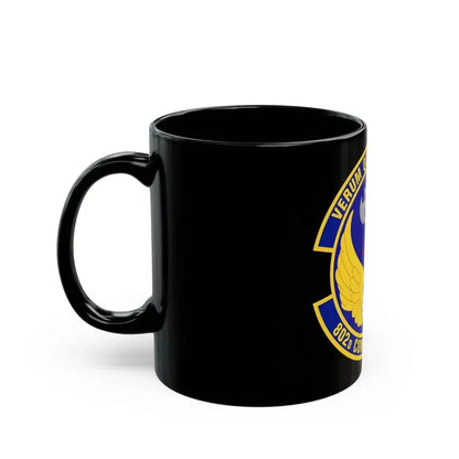 802d Comptroller Squadron (U.S. Air Force) Black Coffee Mug - Go Mug Yourself
