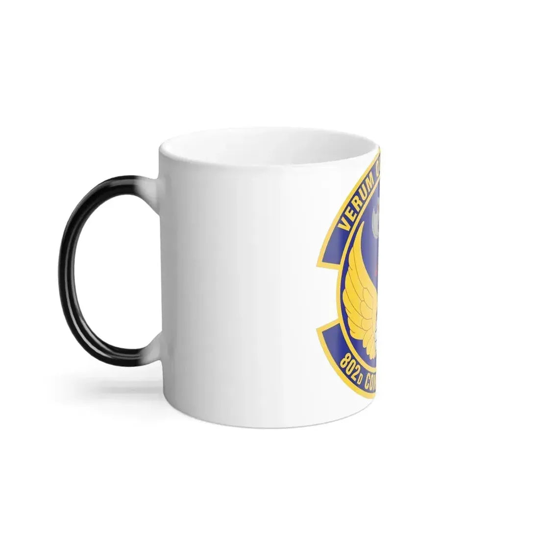 802d Comptroller Squadron (U.S. Air Force) Color Changing Coffee Mug - Go Mug Yourself