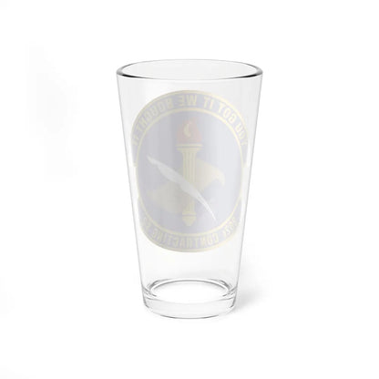 802d Contracting Squadron (U.S. Air Force) Pint Glass 16oz-Go Mug Yourself