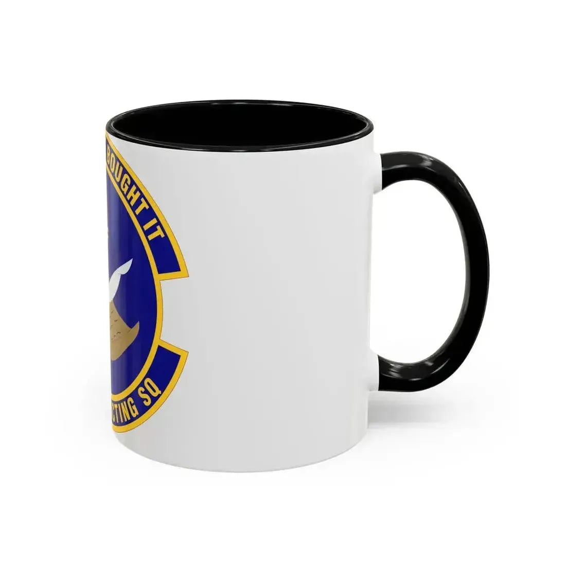 802d Contracting Squadron (U.S. Air Force) Accent Coffee Mug - Go Mug Yourself