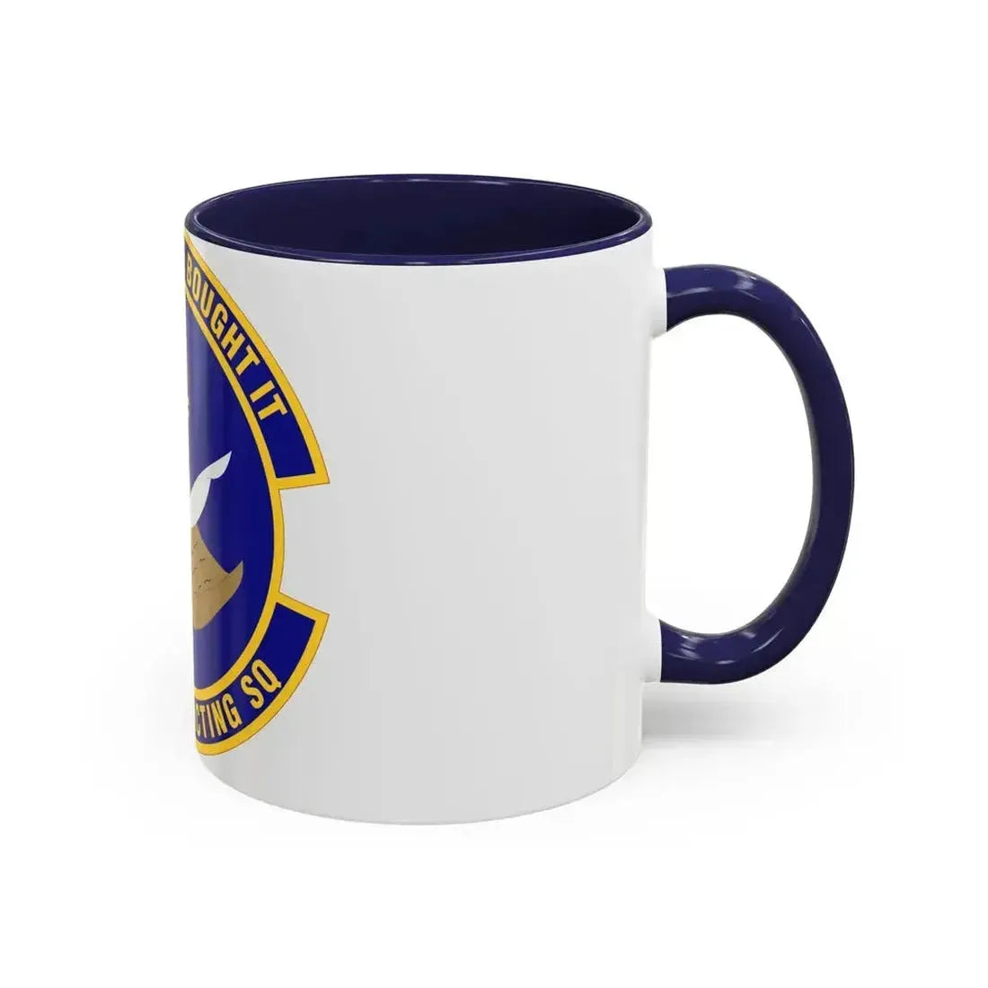 802d Contracting Squadron (U.S. Air Force) Accent Coffee Mug - Go Mug Yourself