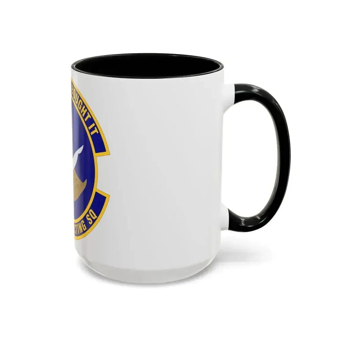 802d Contracting Squadron (U.S. Air Force) Accent Coffee Mug - Go Mug Yourself