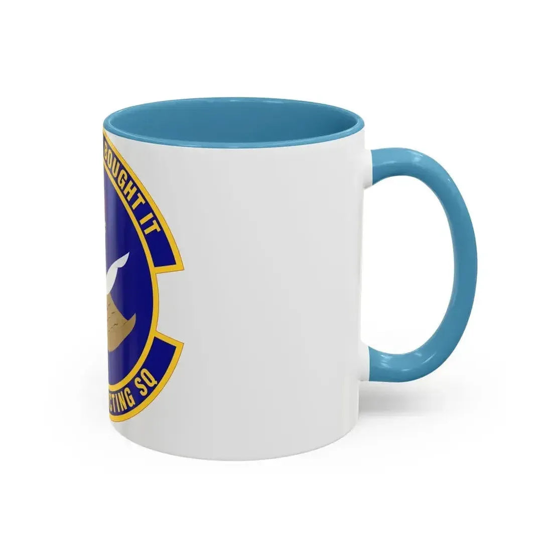 802d Contracting Squadron (U.S. Air Force) Accent Coffee Mug - Go Mug Yourself