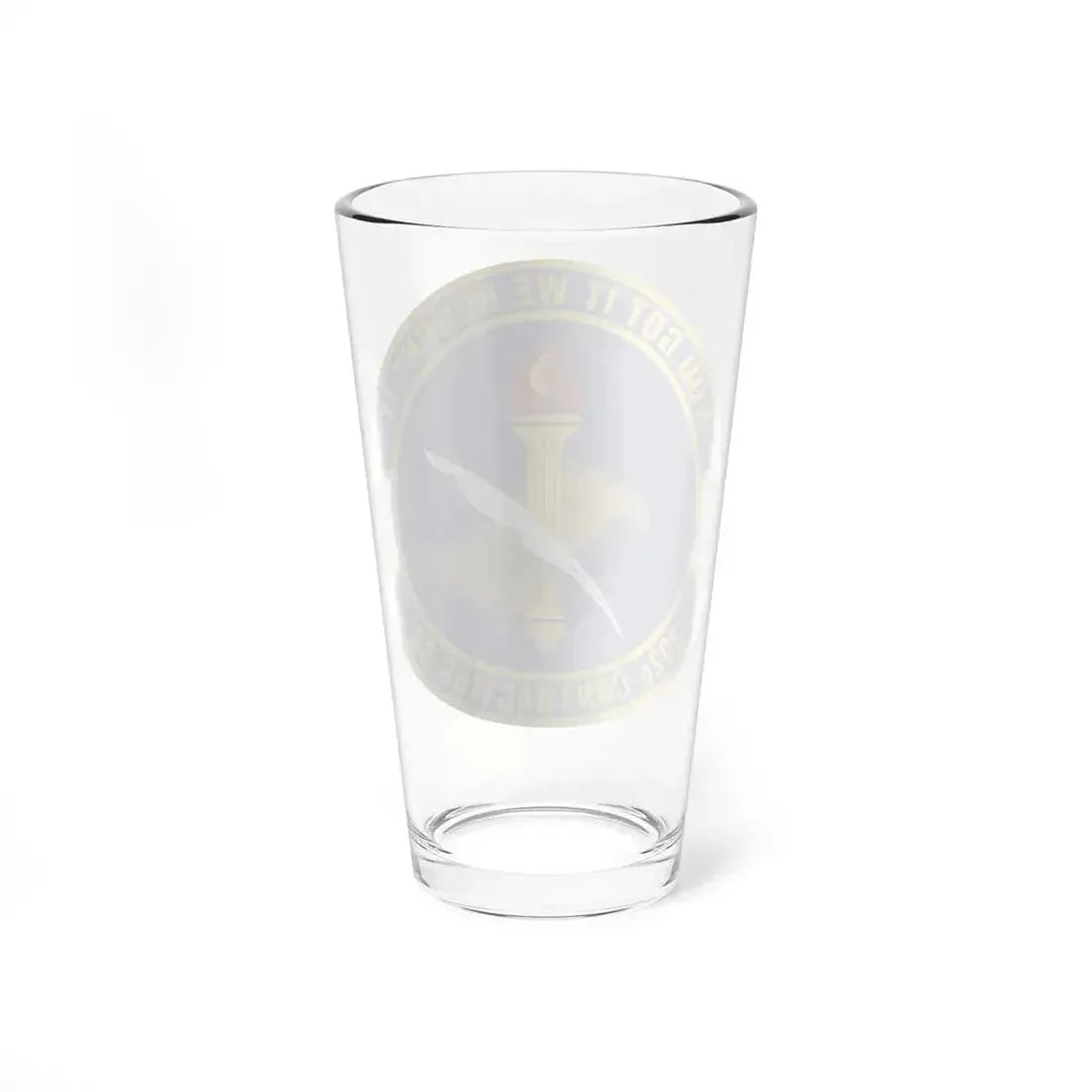 802d Contracting Squadron (U.S. Air Force) Pint Glass 16oz - Go Mug Yourself
