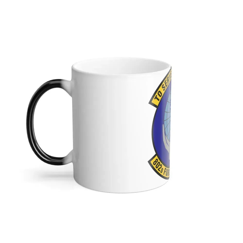 802d Force Support Squadron (U.S. Air Force) Color Changing Coffee Mug - Go Mug Yourself