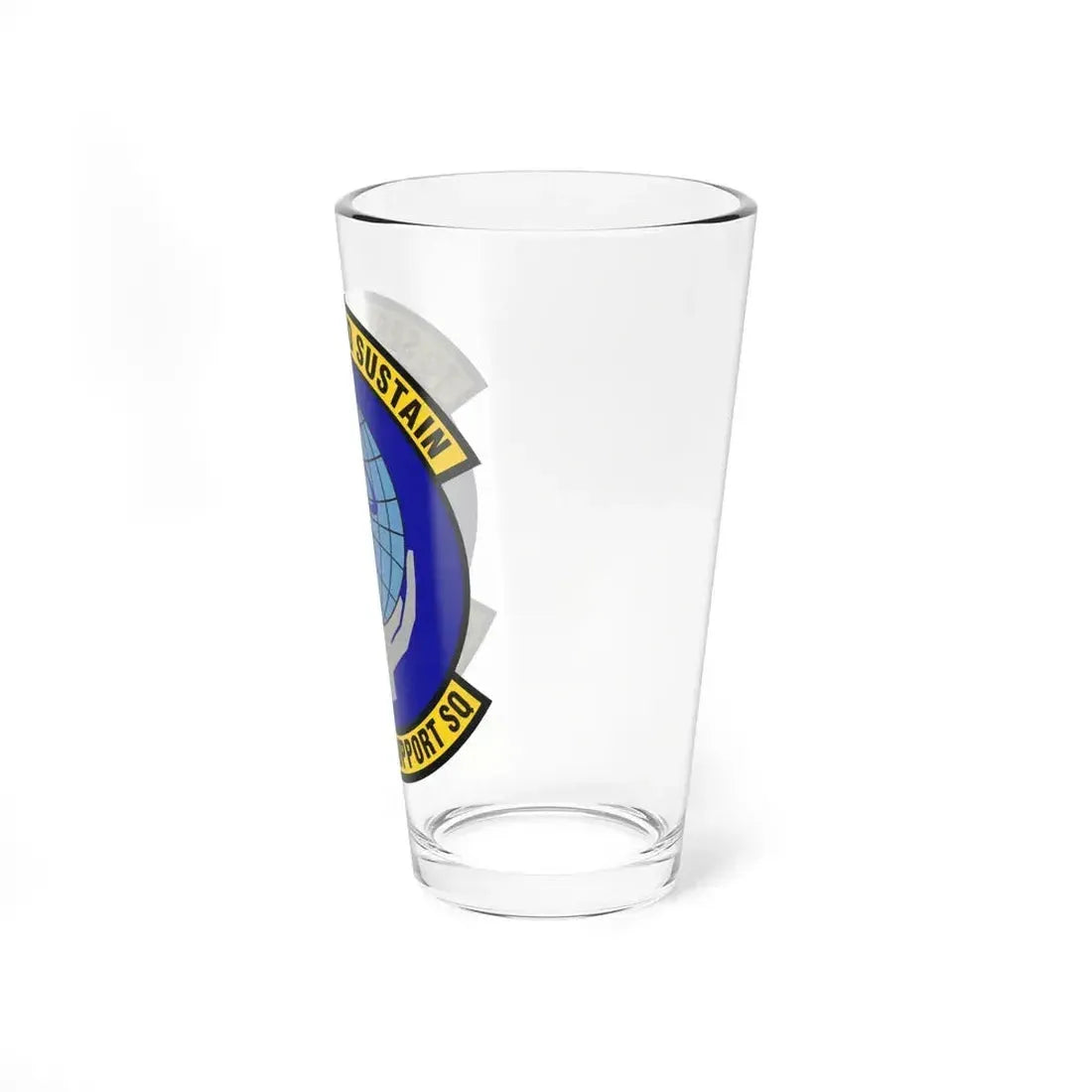 802d Force Support Squadron (U.S. Air Force) Pint Glass 16oz - Go Mug Yourself