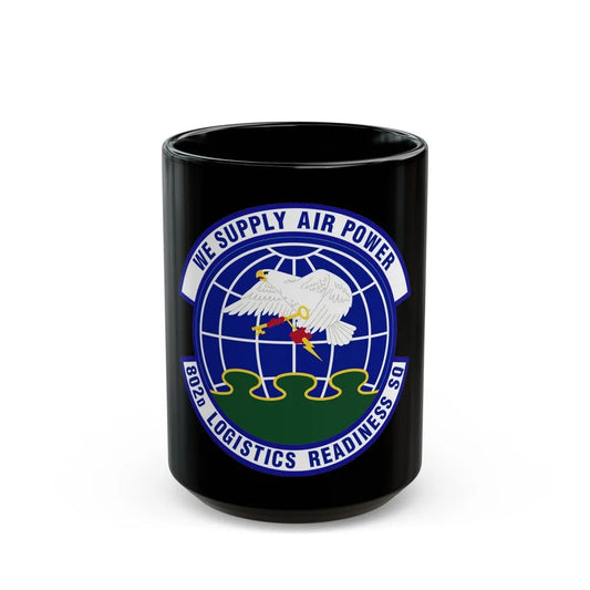 802d Logistics Readiness Squadron (U.S. Air Force) Black Coffee Mug-15oz-Go Mug Yourself