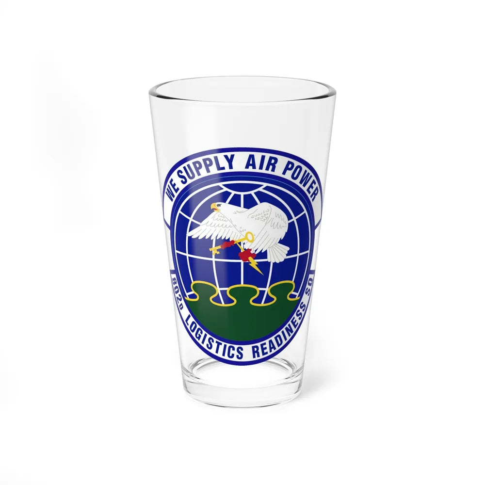 802d Logistics Readiness Squadron (U.S. Air Force) Pint Glass 16oz-16oz-Go Mug Yourself