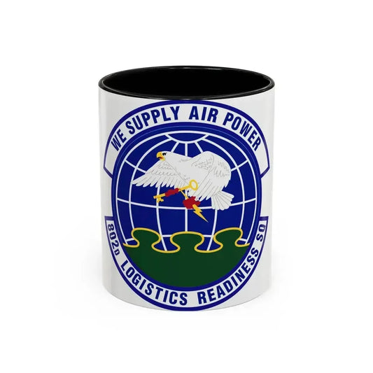 802d Logistics Readiness Squadron (U.S. Air Force) Accent Coffee Mug 11oz Black - Go Mug Yourself