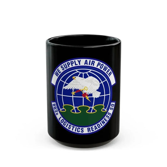 802d Logistics Readiness Squadron (U.S. Air Force) Black Coffee Mug 15oz - Go Mug Yourself