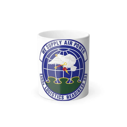 802d Logistics Readiness Squadron (U.S. Air Force) Color Changing Coffee Mug 11oz - Go Mug Yourself