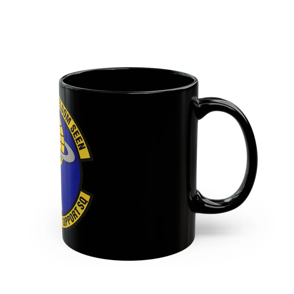 802d Operations Support Squadron (U.S. Air Force) Black Coffee Mug-Go Mug Yourself