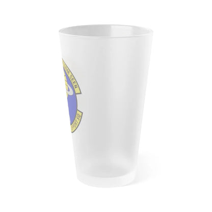 802d Operations Support Squadron (U.S. Air Force) Frosted Pint Glass 16oz-Go Mug Yourself