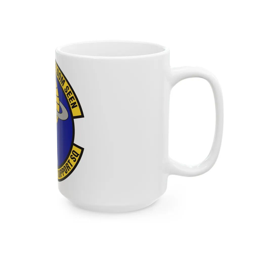 802d Operations Support Squadron (U.S. Air Force) White Coffee Mug-Go Mug Yourself