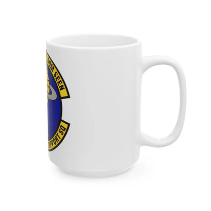 802d Operations Support Squadron (U.S. Air Force) White Coffee Mug-Go Mug Yourself