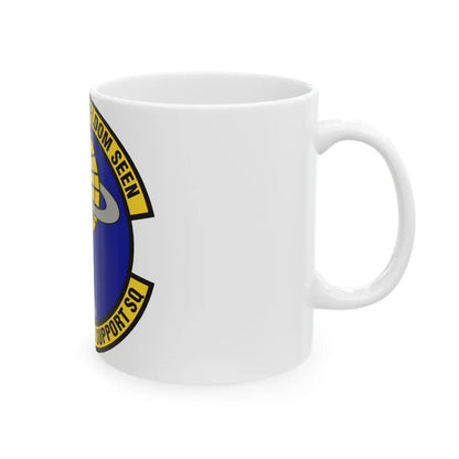 802d Operations Support Squadron (U.S. Air Force) White Coffee Mug-Go Mug Yourself