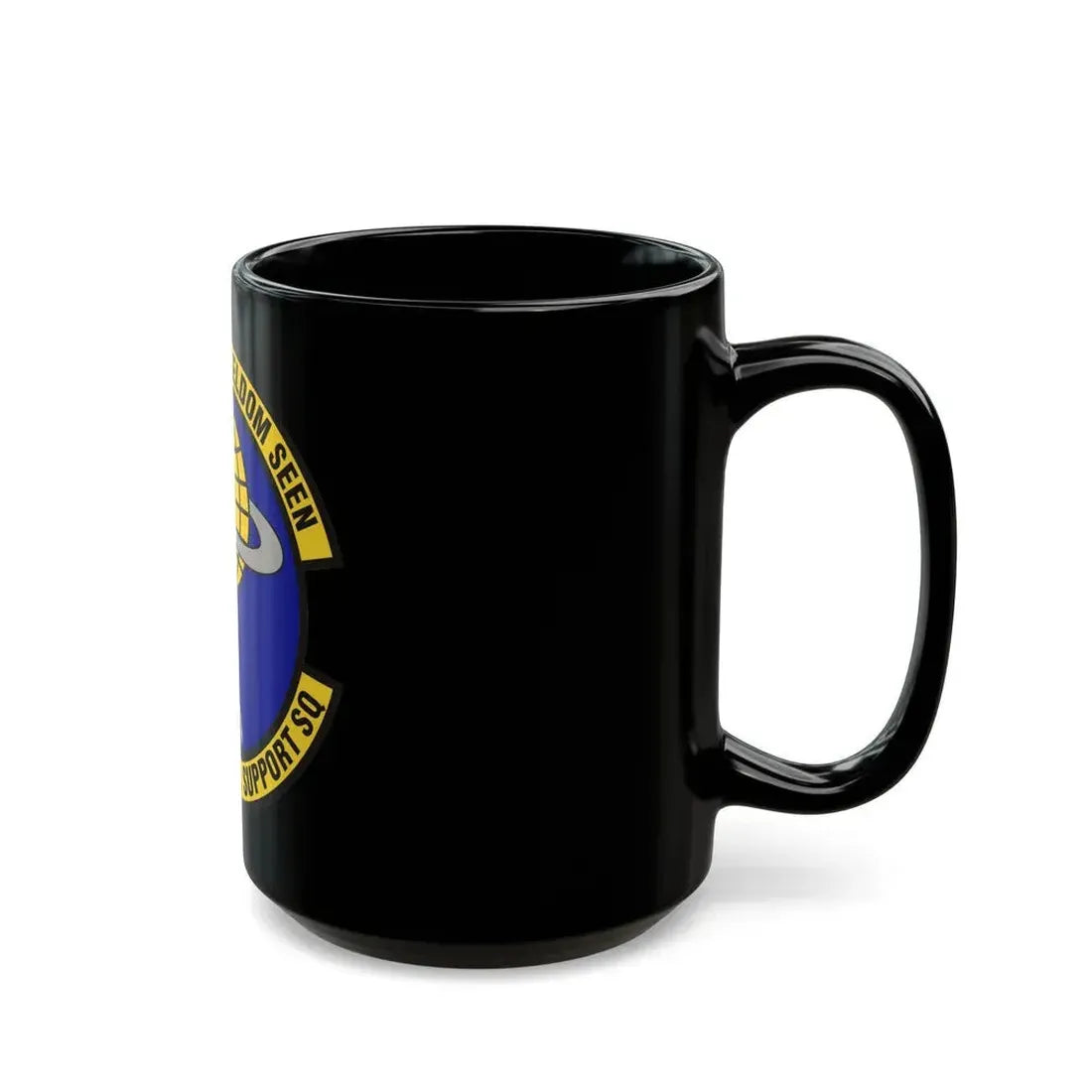 802d Operations Support Squadron (U.S. Air Force) Black Coffee Mug - Go Mug Yourself