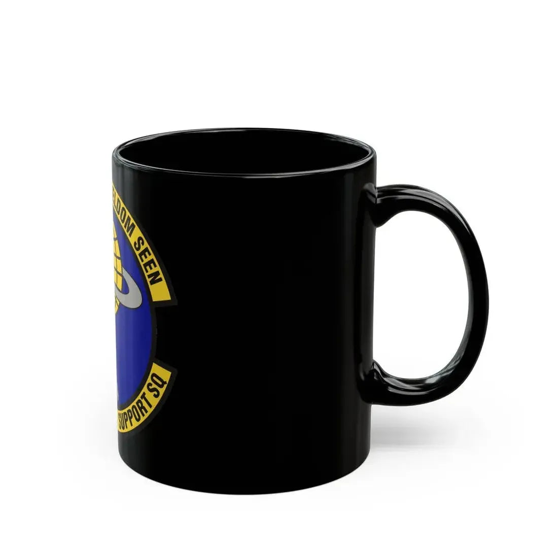 802d Operations Support Squadron (U.S. Air Force) Black Coffee Mug - Go Mug Yourself