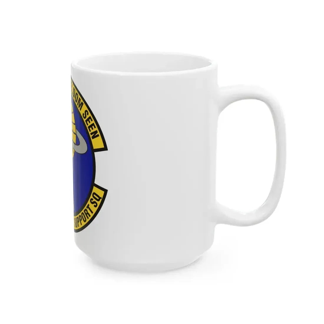 802d Operations Support Squadron (U.S. Air Force) White Coffee Mug - Go Mug Yourself