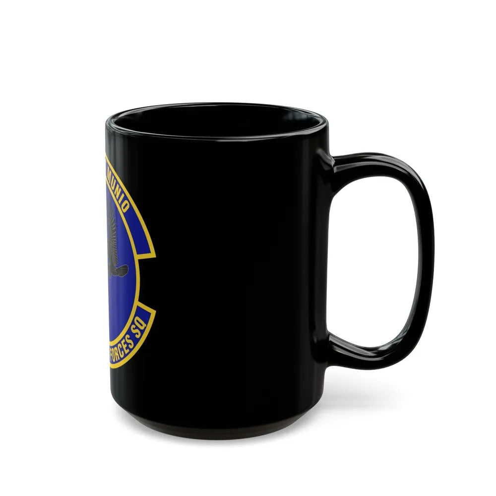 802d Security Forces Squadron (U.S. Air Force) Black Coffee Mug-Go Mug Yourself