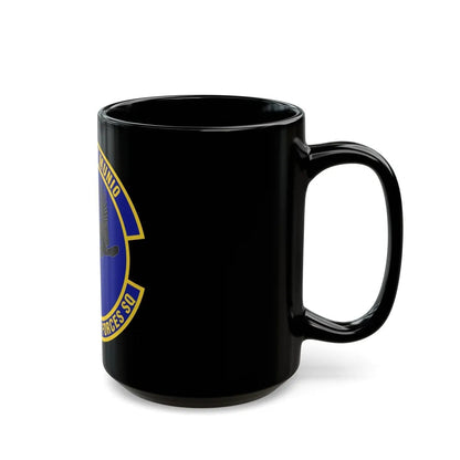 802d Security Forces Squadron (U.S. Air Force) Black Coffee Mug-Go Mug Yourself