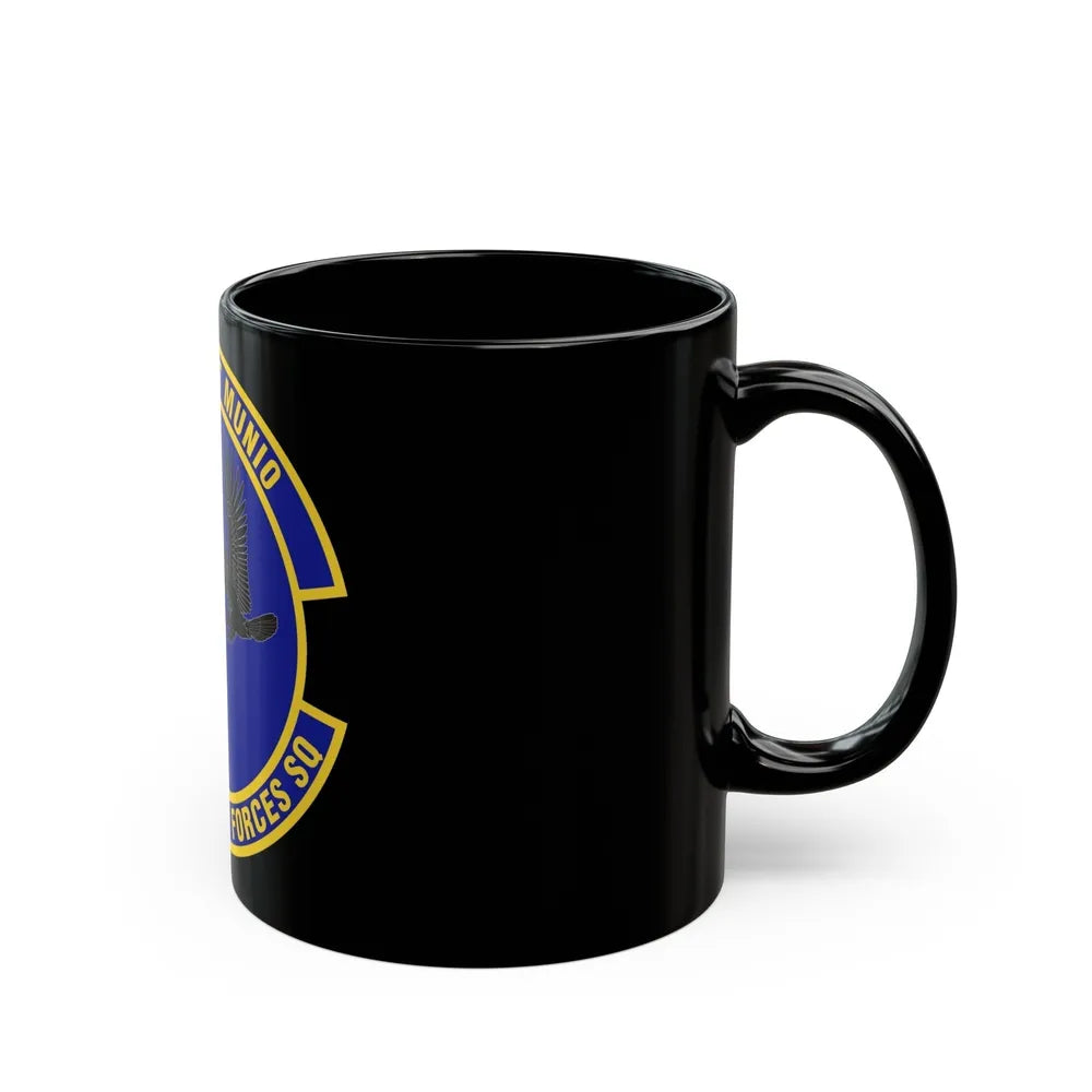 802d Security Forces Squadron (U.S. Air Force) Black Coffee Mug-Go Mug Yourself