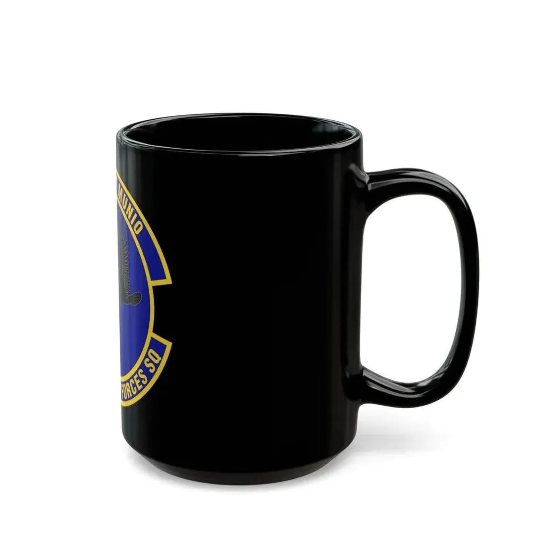 802d Security Forces Squadron (U.S. Air Force) Black Coffee Mug - Go Mug Yourself
