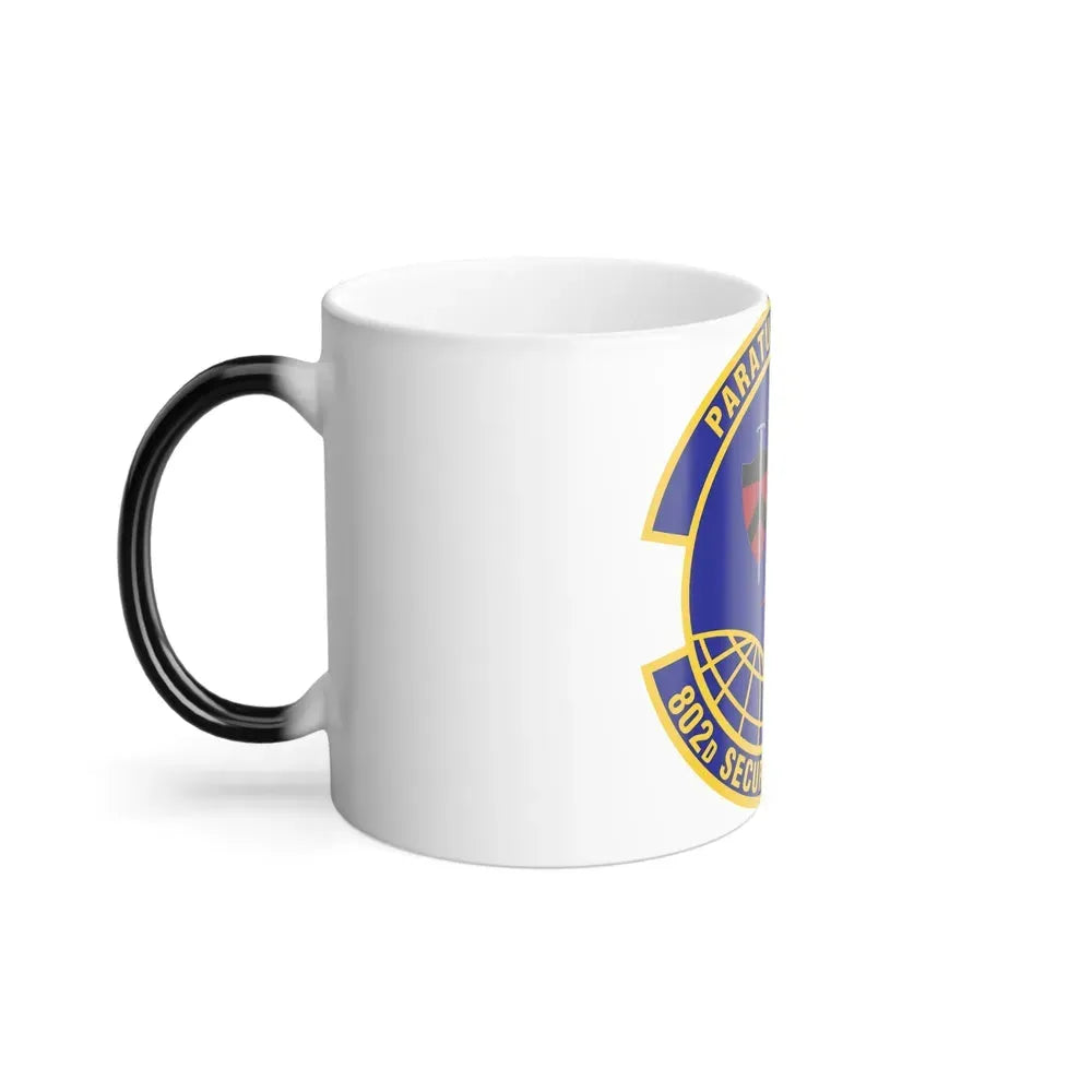 802d Security Forces Squadron (U.S. Air Force) Color Changing Coffee Mug - Go Mug Yourself
