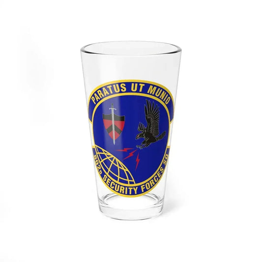 802d Security Forces Squadron (U.S. Air Force) Pint Glass 16oz 16oz - Go Mug Yourself