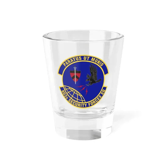 802d Security Forces Squadron (U.S. Air Force) Shot Glass 1.5oz 1.5oz - Go Mug Yourself