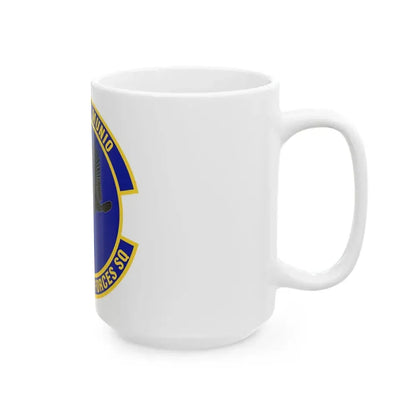 802d Security Forces Squadron (U.S. Air Force) White Coffee Mug - Go Mug Yourself