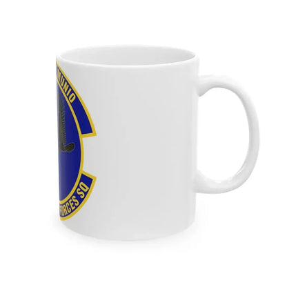802d Security Forces Squadron (U.S. Air Force) White Coffee Mug - Go Mug Yourself