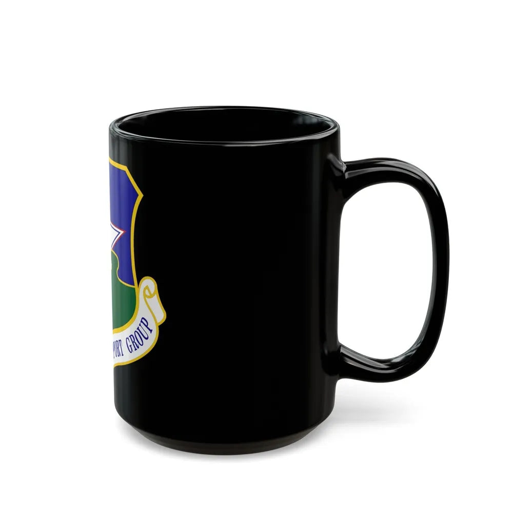 802nd Mission Support Group (U.S. Air Force) Black Coffee Mug-Go Mug Yourself