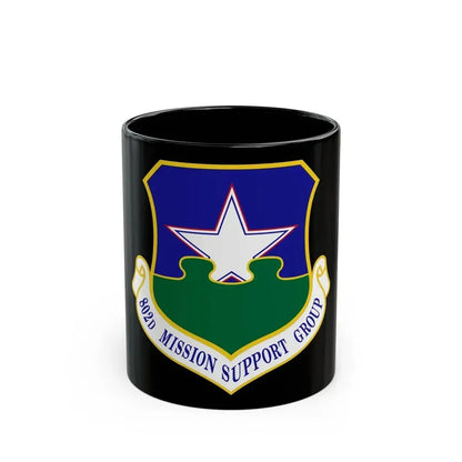 802nd Mission Support Group (U.S. Air Force) Black Coffee Mug 11oz - Go Mug Yourself