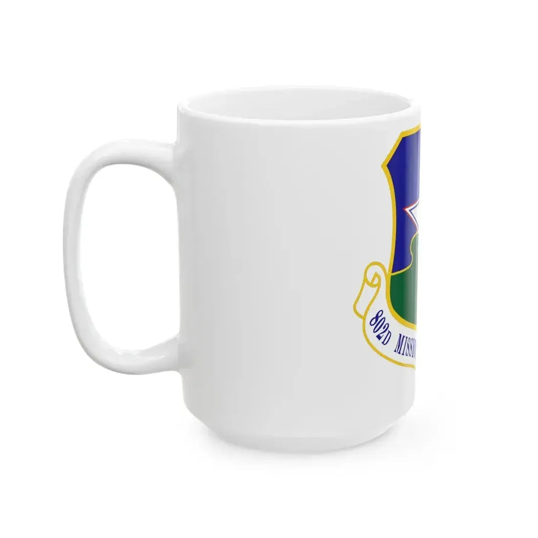 802nd Mission Support Group (U.S. Air Force) White Coffee Mug - Go Mug Yourself