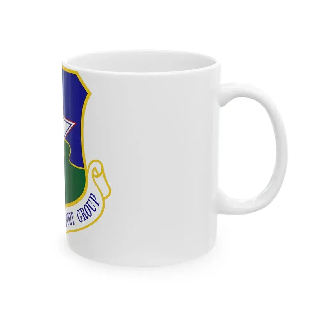 802nd Mission Support Group (U.S. Air Force) White Coffee Mug - Go Mug Yourself