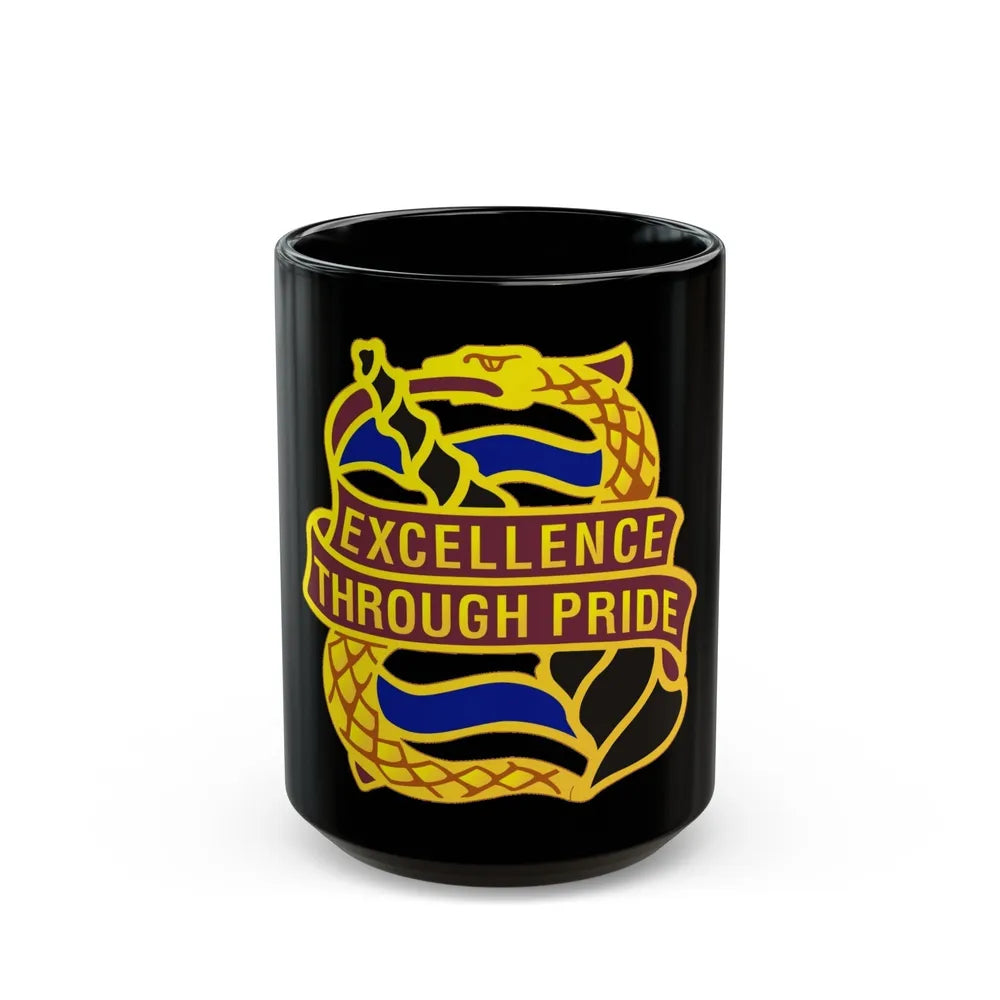 803 Medical Group (U.S. Army) Black Coffee Mug-15oz-Go Mug Yourself