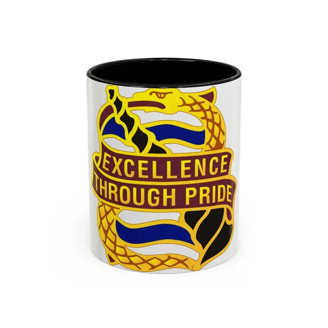 803 Medical Group (U.S. Army) Accent Coffee Mug 11oz Black - Go Mug Yourself