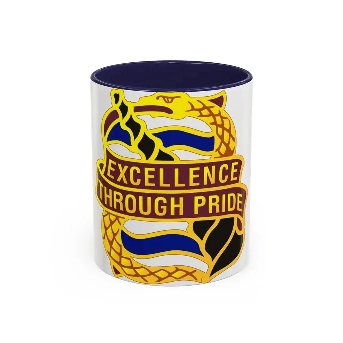 803 Medical Group (U.S. Army) Accent Coffee Mug 11oz Navy - Go Mug Yourself