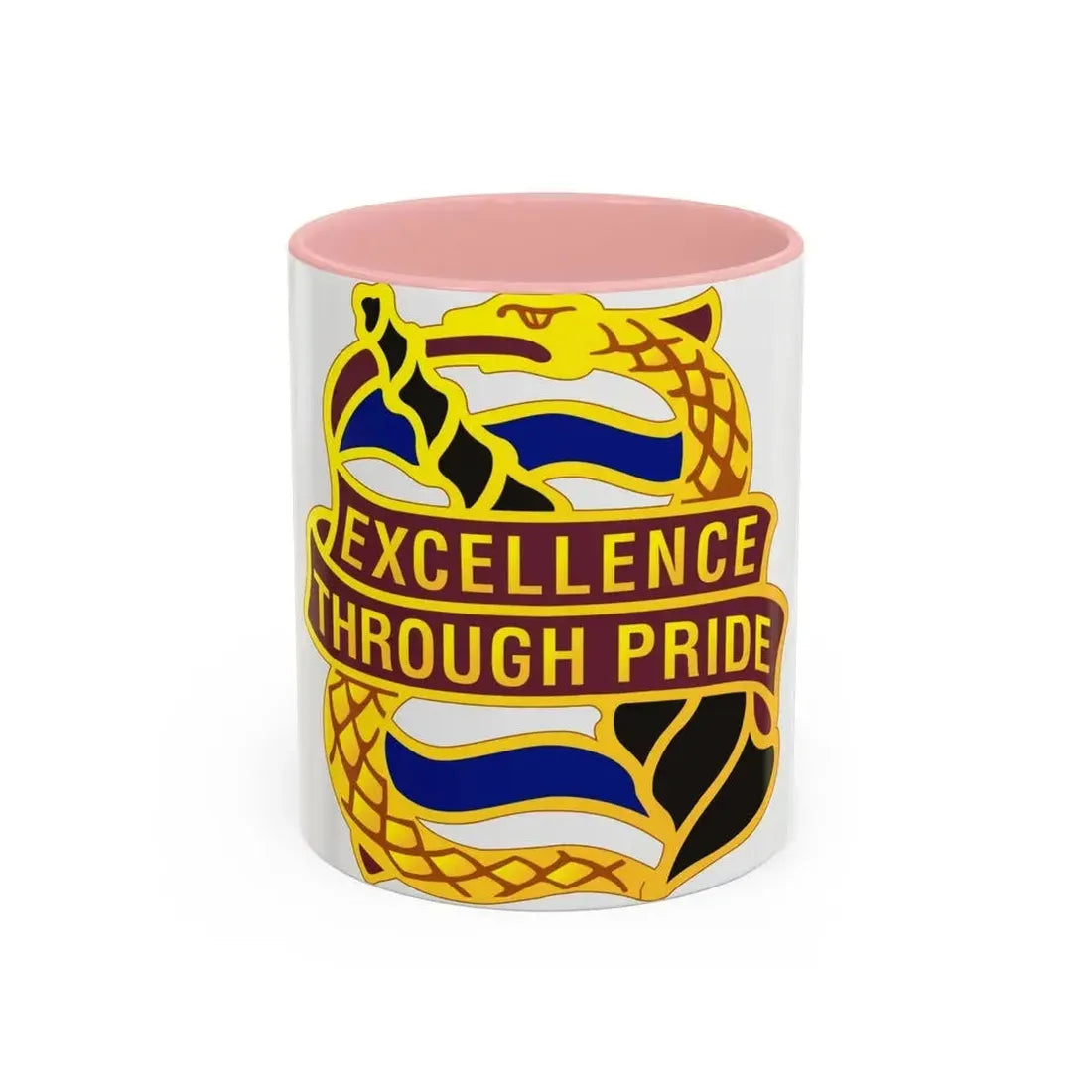 803 Medical Group (U.S. Army) Accent Coffee Mug 11oz Pink - Go Mug Yourself