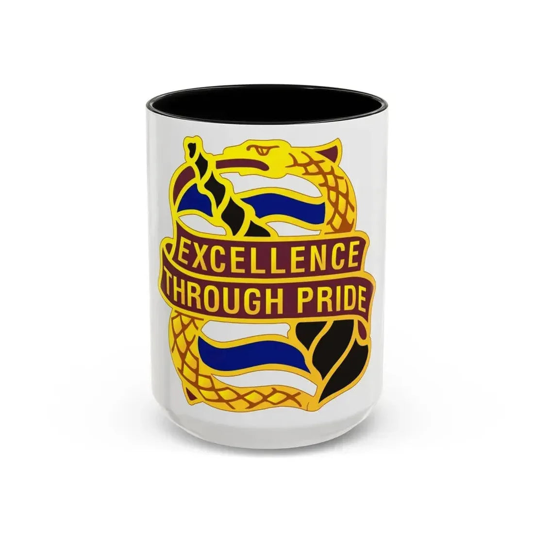 803 Medical Group (U.S. Army) Accent Coffee Mug 15oz Black - Go Mug Yourself