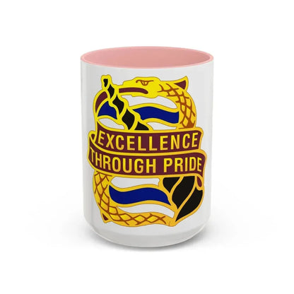 803 Medical Group (U.S. Army) Accent Coffee Mug 15oz Pink - Go Mug Yourself