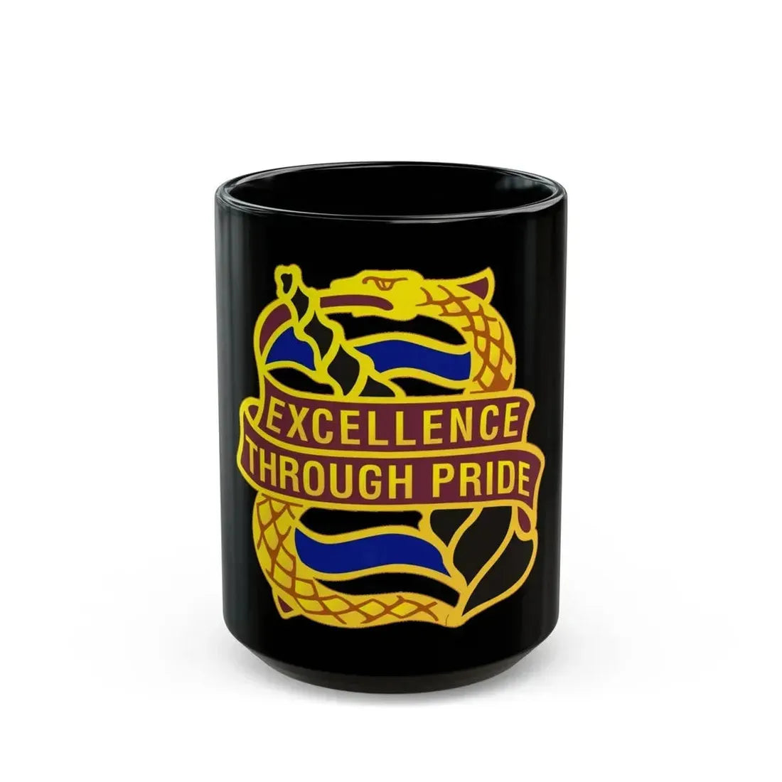 803 Medical Group (U.S. Army) Black Coffee Mug 15oz - Go Mug Yourself
