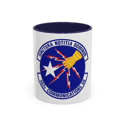 502d Communications Squadron (U.S. Air Force) Accent Coffee Mug