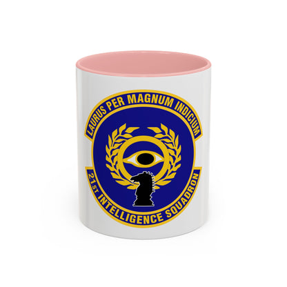 21st Intelligence Squadron (U.S. Air Force) Accent Coffee Mug