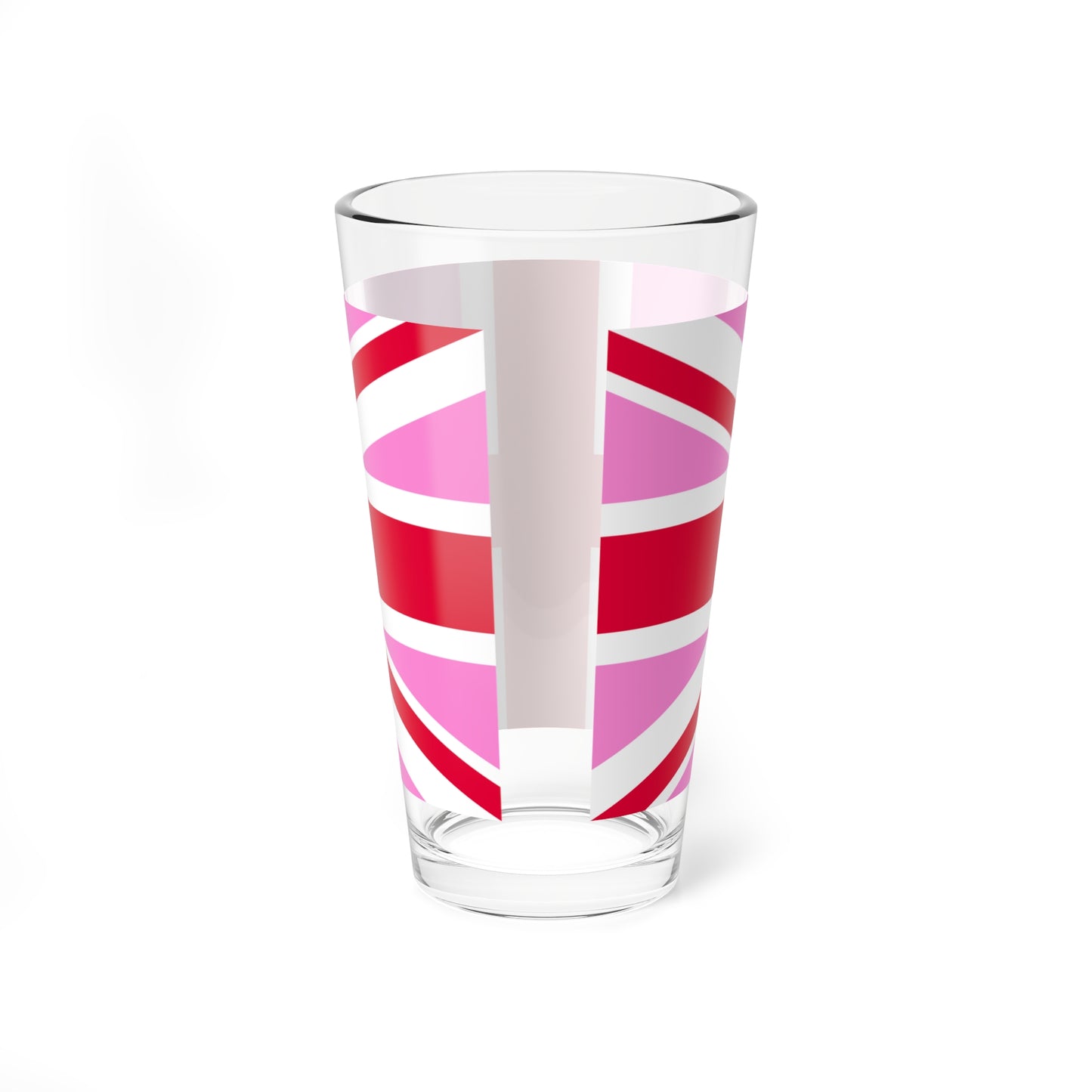 Gay Pride flag of the United Kingdom (United Kingdom) Pint Glass 16oz